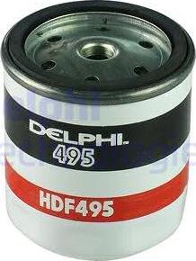 Delphi HDF495 - Топливный фильтр autosila-amz.com