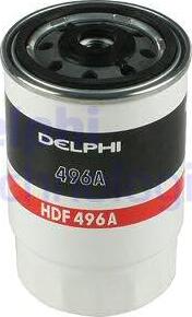 Delphi HDF496 - Фильтр топл.Audi 80/100 1.6D/2.0D/2.4D//VW Golf II 1.6D autosila-amz.com