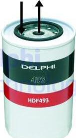 Delphi HDF493 - Топливный фильтр autosila-amz.com