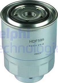 Delphi HDF599 - Топливный фильтр autosila-amz.com