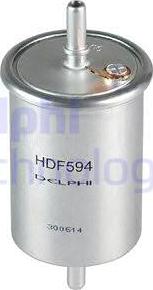 Delphi HDF594 - Топливный фильтр autosila-amz.com