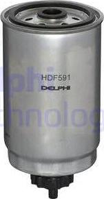Delphi HDF591 - Топливный фильтр autosila-amz.com