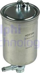 Delphi HDF598 - Топливный фильтр autosila-amz.com