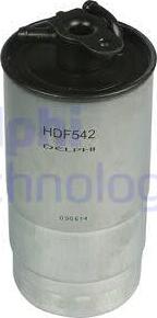 Delphi HDF542 - Топливный фильтр autosila-amz.com