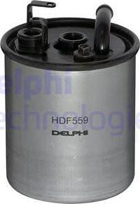 Delphi HDF559 - Топливный фильтр autosila-amz.com
