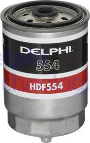 Delphi HDF554 - Топливный фильтр autosila-amz.com