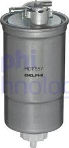 Delphi HDF557 - Топливный фильтр autosila-amz.com