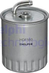 Delphi HDF560 - Топливный фильтр autosila-amz.com