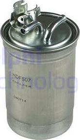 Delphi HDF507 - Топливный фильтр autosila-amz.com