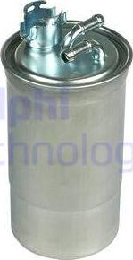 Delphi HDF515 - Топливный фильтр autosila-amz.com
