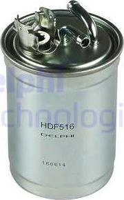 Delphi HDF516 - Топливный фильтр autosila-amz.com