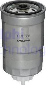 Delphi HDF586 - Фильтр топл.Audi/VW 1.9TDi 99- без подогр. autosila-amz.com
