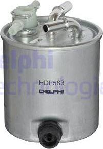 Delphi HDF583 - Топливный фильтр autosila-amz.com