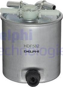 Delphi HDF582 - Топливный фильтр autosila-amz.com