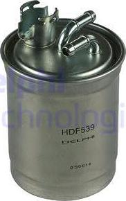 Delphi HDF539 - Топливный фильтр autosila-amz.com