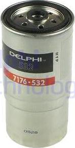 Delphi HDF532 - Топливный фильтр autosila-amz.com