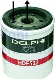 Delphi HDF522 - Топливный фильтр autosila-amz.com