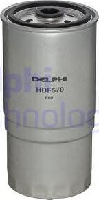 Delphi HDF570 - Топливный фильтр autosila-amz.com