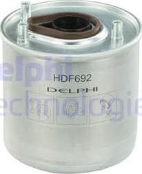 Delphi HDF692 - Топливный фильтр autosila-amz.com