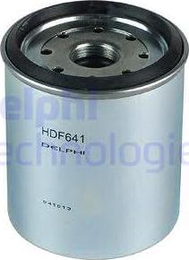 Delphi HDF641 - Топливный фильтр autosila-amz.com