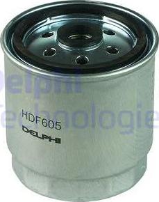 Delphi HDF605 - Топливный фильтр autosila-amz.com