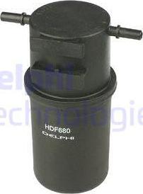 Delphi HDF680 - Топливный фильтр autosila-amz.com