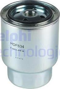 Delphi HDF634 - Топливный фильтр autosila-amz.com