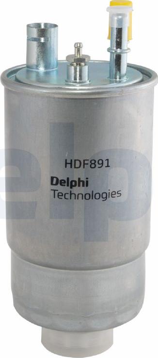 Delphi HDF891 - Топливный фильтр autosila-amz.com