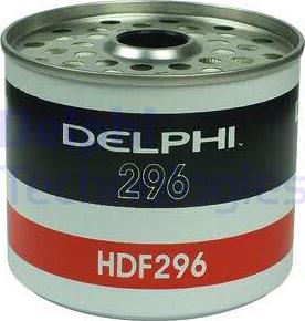 Delphi HDF296 - Топливный фильтр autosila-amz.com