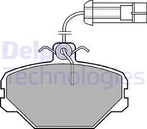 LPR 05P102U - Тормозные колодки, дисковые, комплект autosila-amz.com