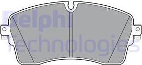 Delphi LP3395 - Тормозные колодки, дисковые, комплект autosila-amz.com