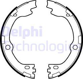 Delphi LS2119 - Комплект тормозов, ручник, парковка autosila-amz.com
