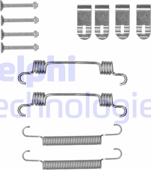 Delphi LY1436 - Комплектующие, стояночная тормозная система autosila-amz.com