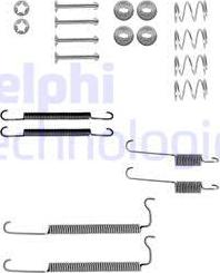 Delphi LY1046 - Комплектующие, барабанный тормозной механизм autosila-amz.com