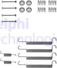 Delphi LY1021 - Комплектующие, барабанный тормозной механизм autosila-amz.com