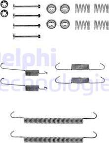 Delphi LY1132 - Комплектующие, барабанный тормозной механизм autosila-amz.com