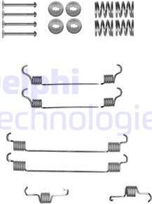 Delphi LY1321 - Комплектующие, барабанный тормозной механизм autosila-amz.com