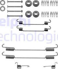 Delphi LY1215 - Комплектующие, барабанный тормозной механизм autosila-amz.com