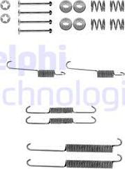 Delphi LY1229 - Комплектующие, барабанный тормозной механизм autosila-amz.com