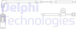 Delphi LZ0184 - Сигнализатор, износ тормозных колодок autosila-amz.com