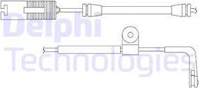 Delphi LZ0136 - Сигнализатор, износ тормозных колодок autosila-amz.com