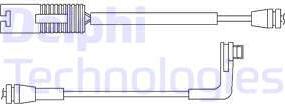 Delphi LZ0179 - Сигнализатор, износ тормозных колодок autosila-amz.com