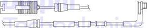 Delphi LZ0178 - Сигнализатор, износ тормозных колодок autosila-amz.com