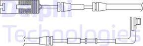 Delphi LZ0173 - Сигнализатор, износ тормозных колодок autosila-amz.com