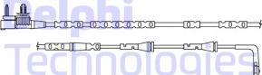 Delphi LZ0316 - Сигнализатор, износ тормозных колодок autosila-amz.com