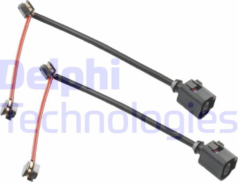 Delphi LZ0326 - Сигнализатор, износ тормозных колодок autosila-amz.com