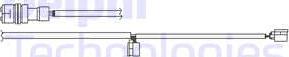 Delphi LZ0261 - Сигнализатор, износ тормозных колодок autosila-amz.com