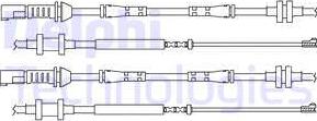 Delphi LZ0213 - Сигнализатор, износ тормозных колодок autosila-amz.com