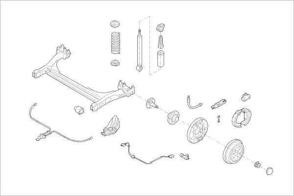 Delphi OE-SKOD-000016058-R - Подвеска колеса autosila-amz.com