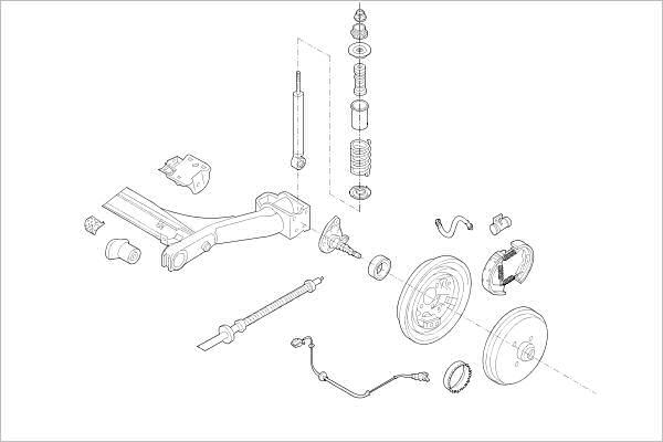 Delphi OE-VW-000001897-R - Подвеска колеса autosila-amz.com